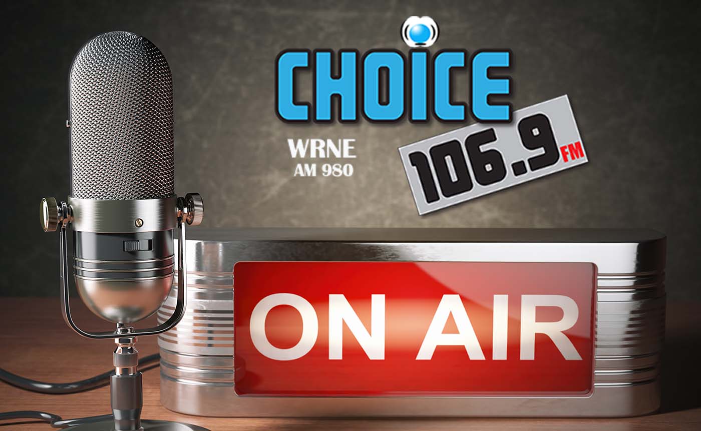 Hello From Choice 106.9 FM WRNE 980 AM
